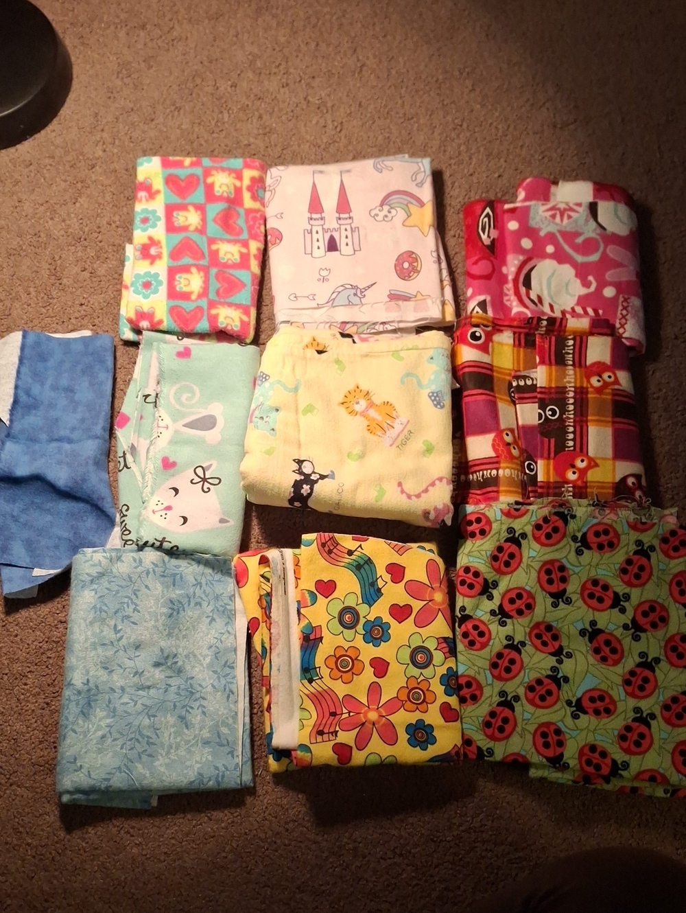 Assorted Flannel Fabric